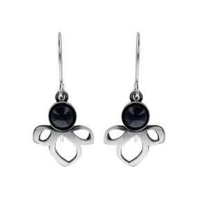 Christophe Poly Minimalist Night Flower Earrings