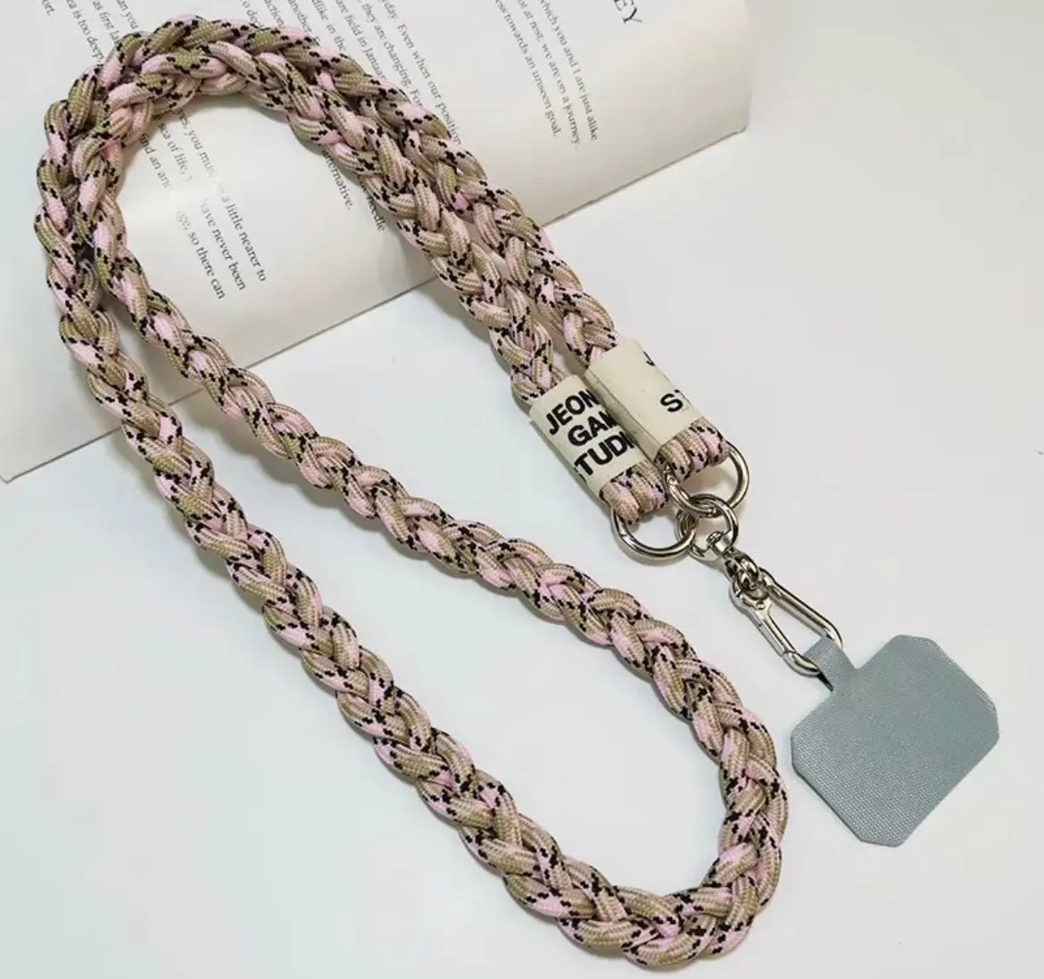 Chunky Woven iphone lanyard