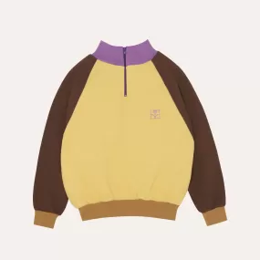 Color Block Oversized Kids Sweatshirt