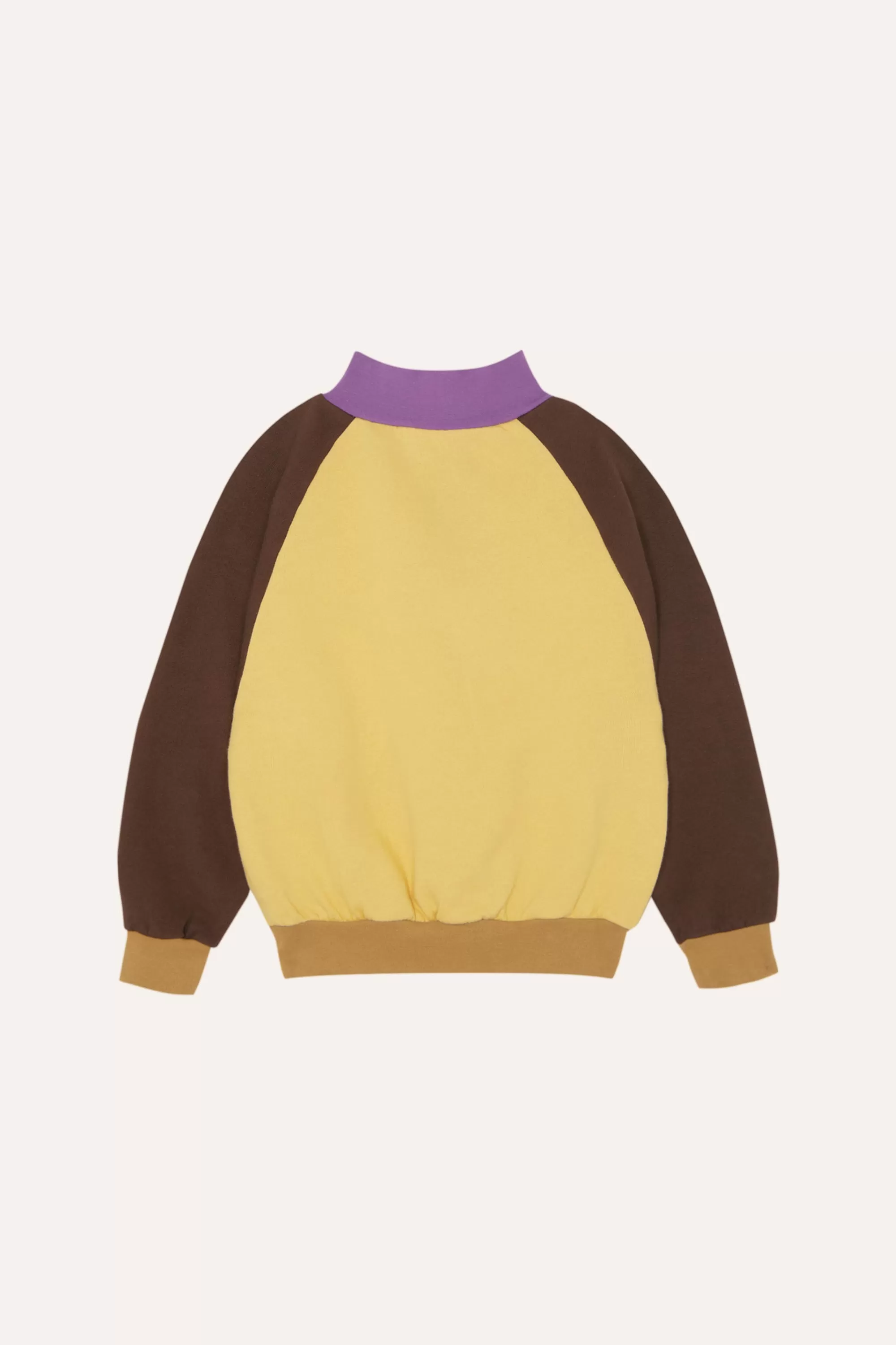 Color Block Oversized Kids Sweatshirt