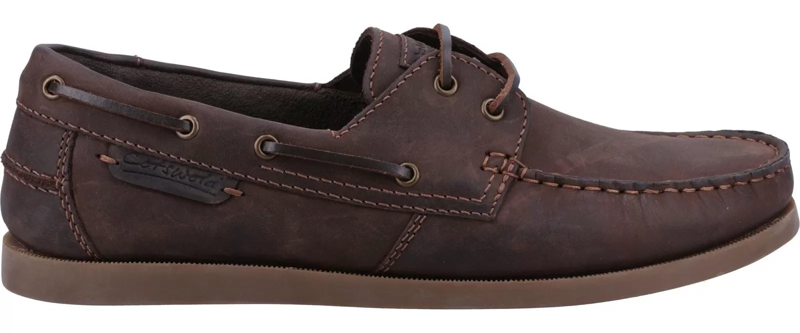 Cotswold Waterlane Womens Leather Boat Shoe