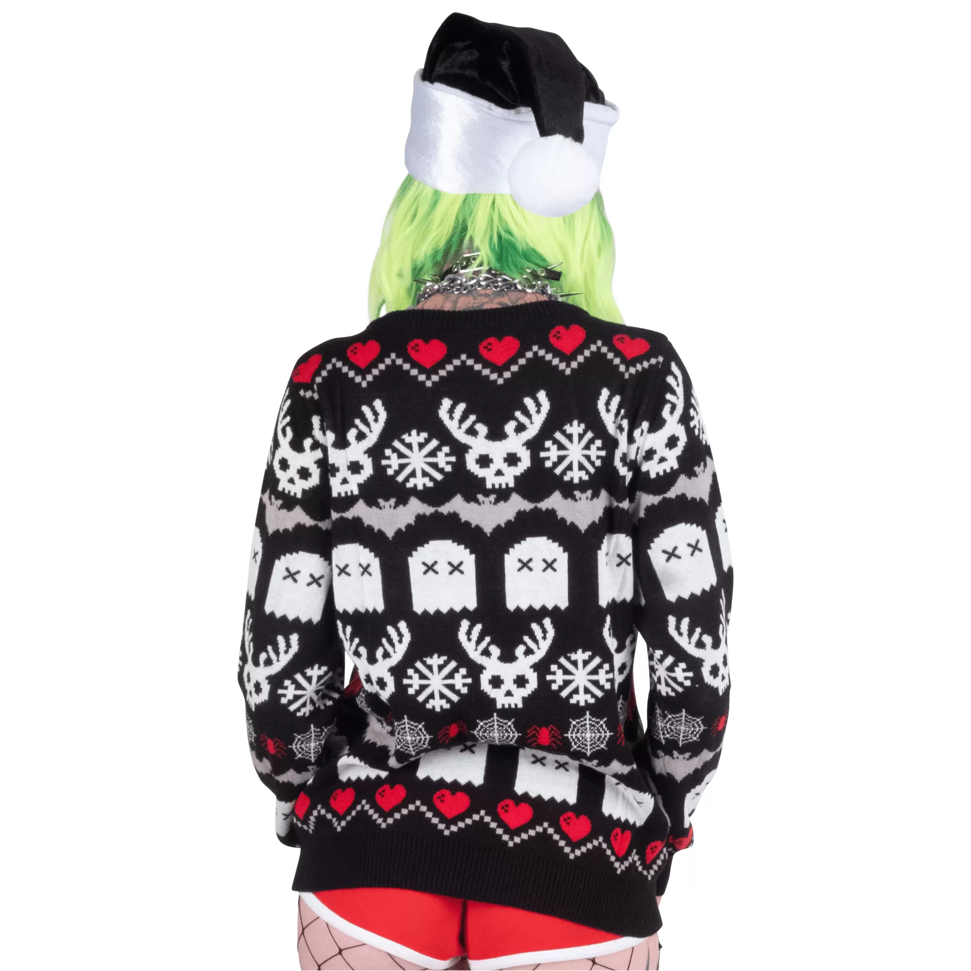 Creepy Lil Christmas Knit Sweater