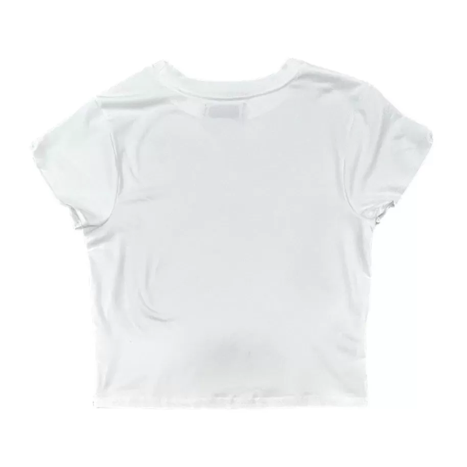 Crop Tee - White