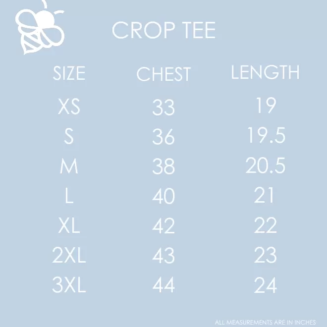 Crop Tee - White