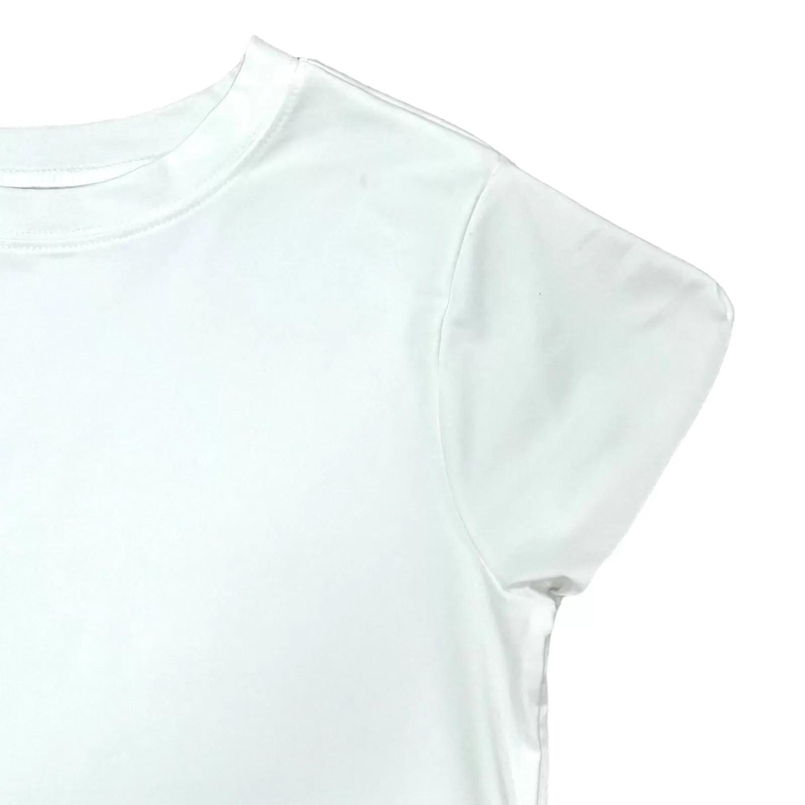 Crop Tee - White