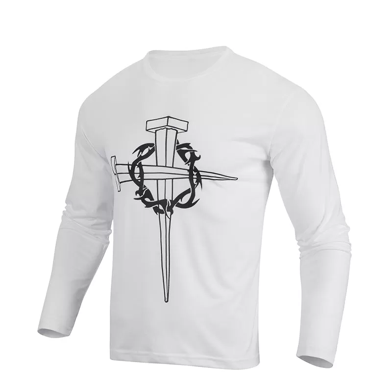 CROSS PRINTED LONG SLEEVE