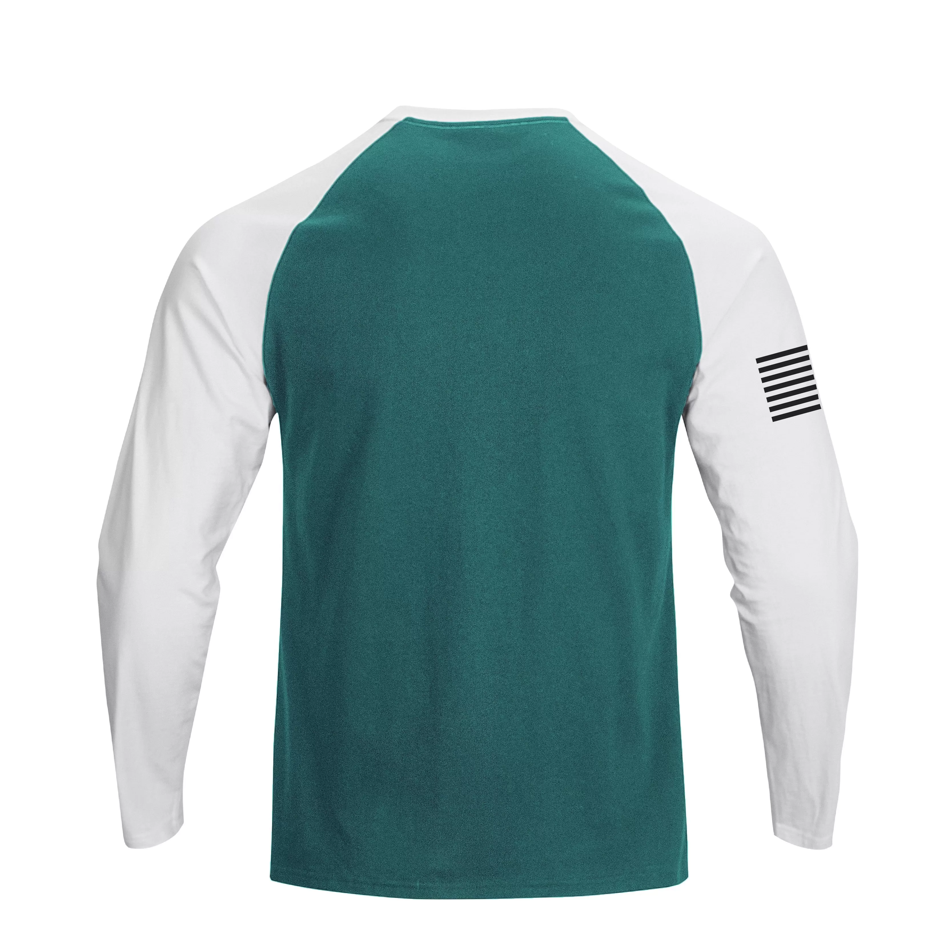 CROSS RAGLAN GRAPHIC LONG SLEEVE T-SHIRT