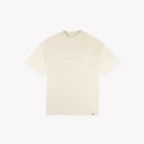 CROYEZ ATELIER T-SHIRT - BEIGE/WHITE