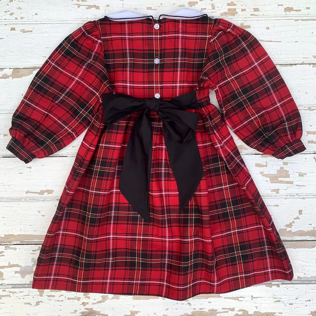 Deck the Halls Plaid Dress