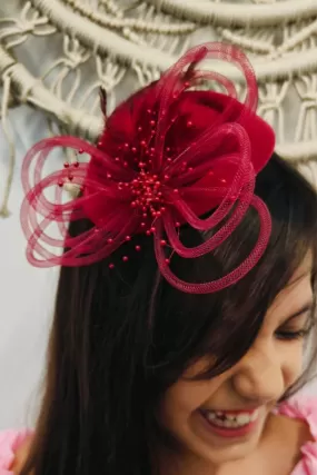 Derby Pearl Berry Fascinator