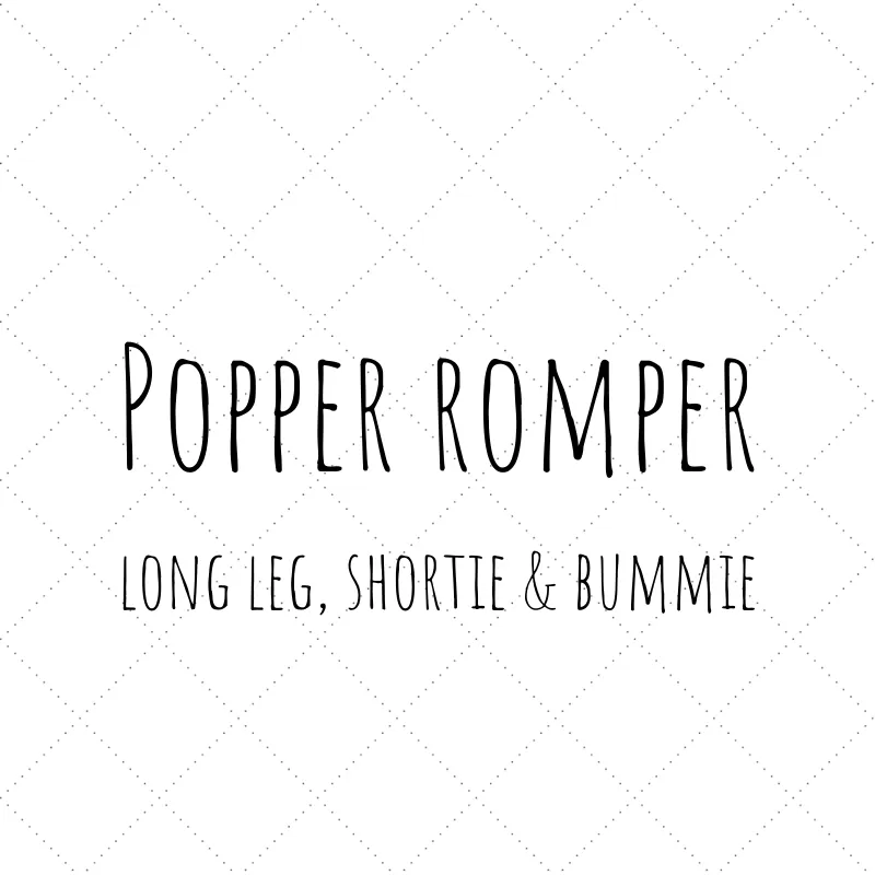 Design Your Own - Popper Romper