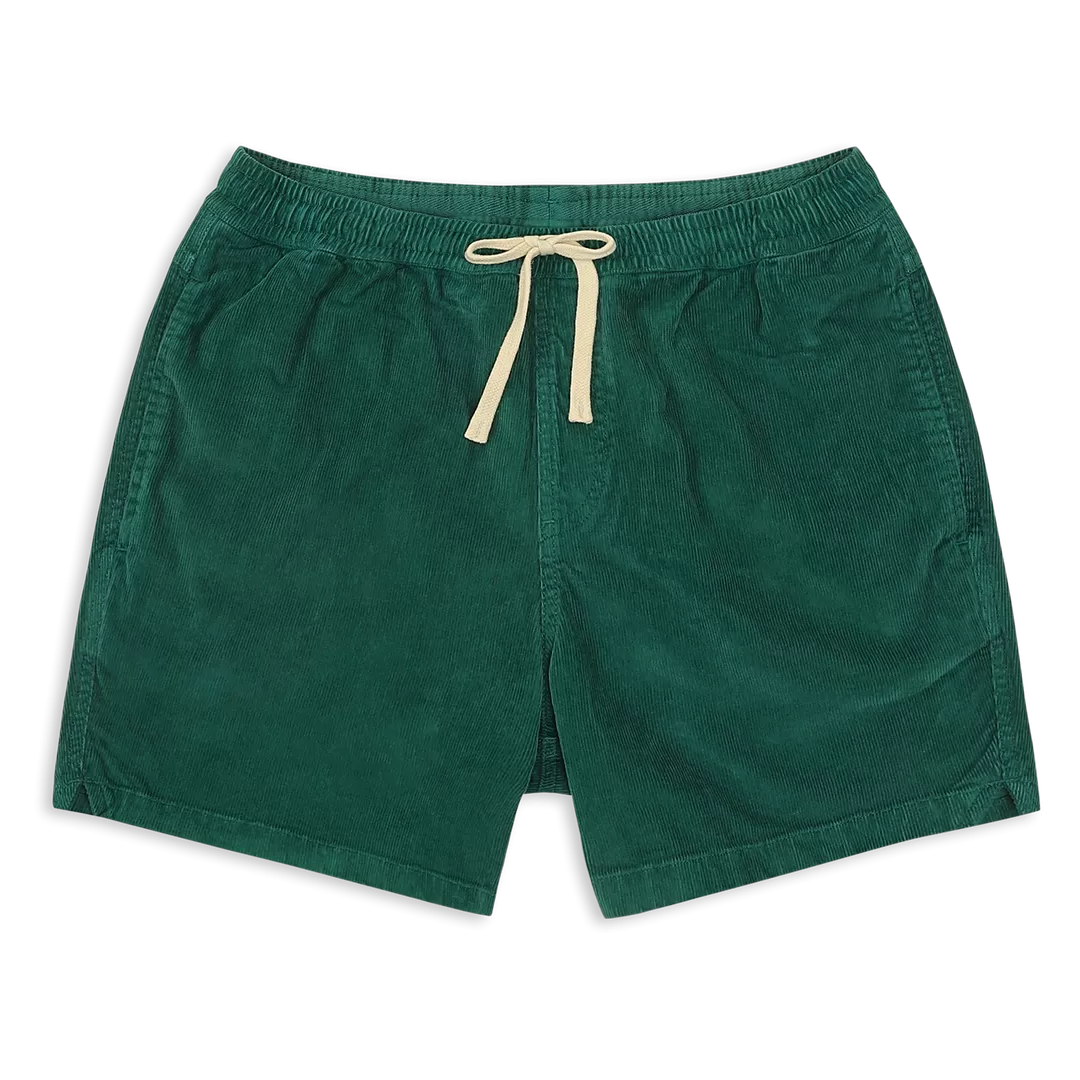 Drawstring Corduroy Short