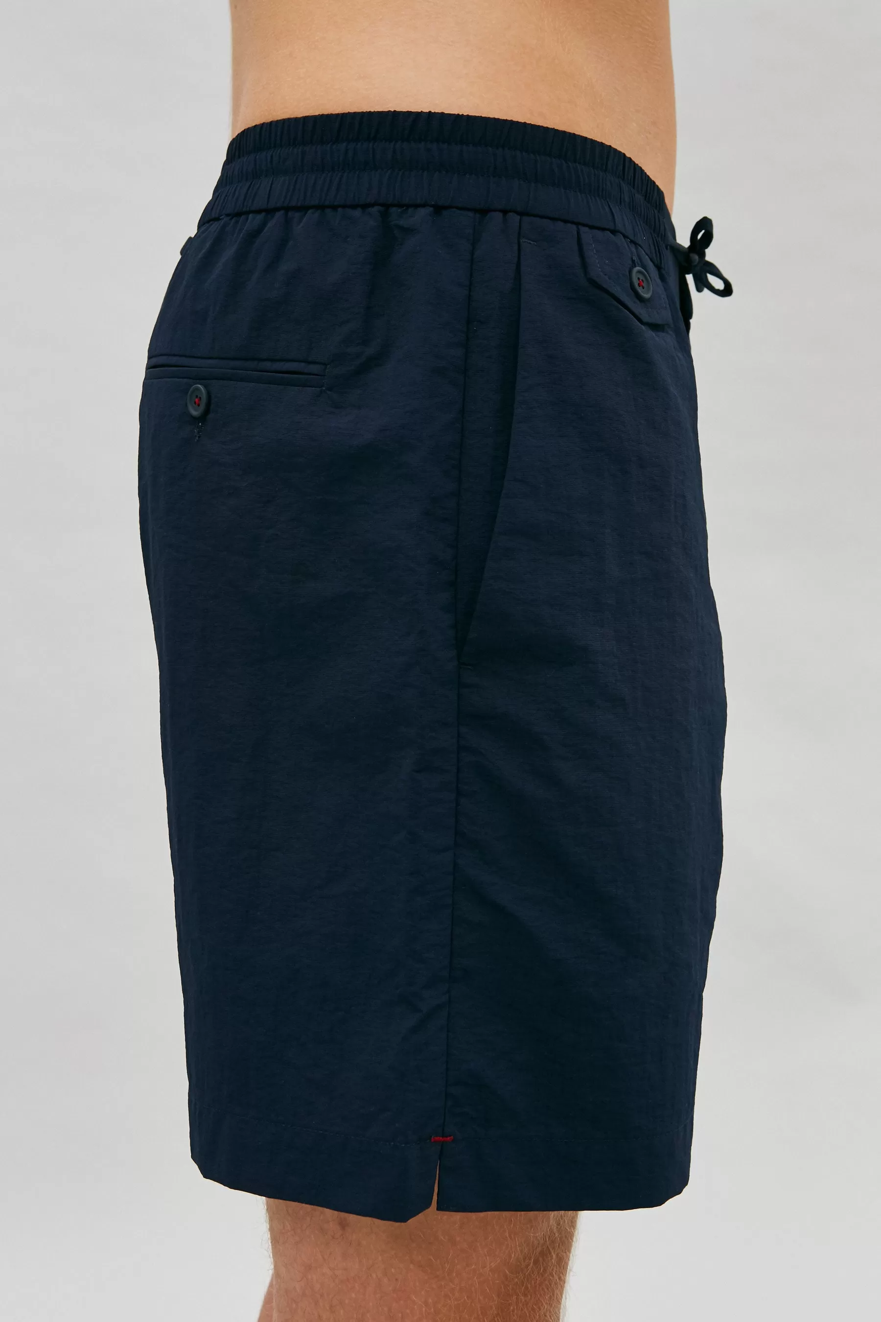 Drawstring Deck Shorts Navy