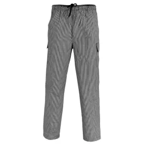 Drawstring Poly Cotton Cargo Pants