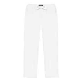 Drawstring Straight Leg Trousers