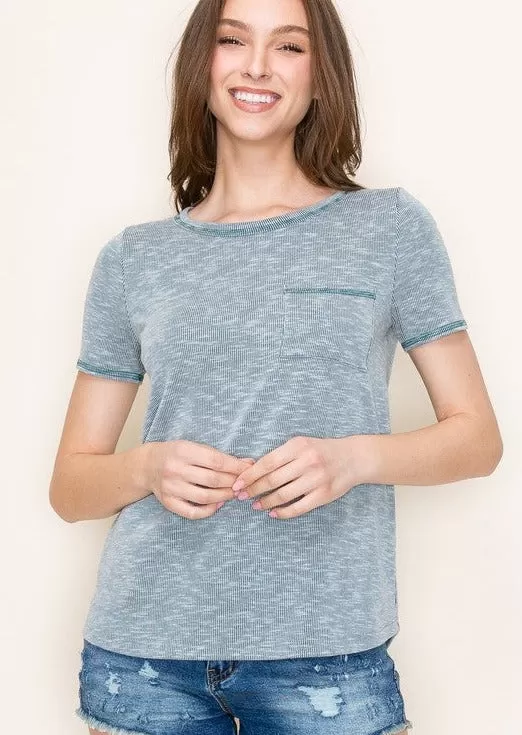 Dusty Green Everyday Tee