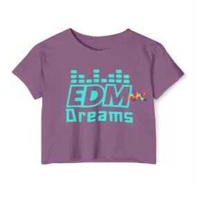 EDM Dreams Flowy Crop Top