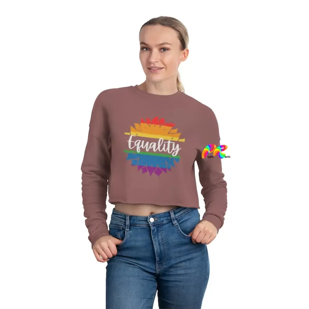 Equality Women's Cropped Sweatshirt