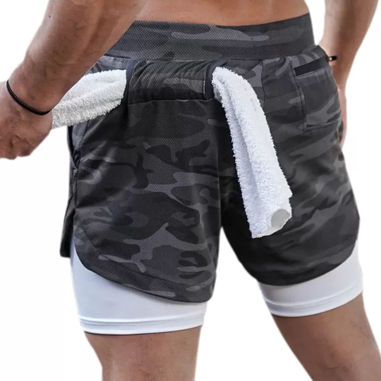 ESSENTIAL QUICKDRY POCKET 2 IN 1 7'' INSEAM RUNNING SHORTS