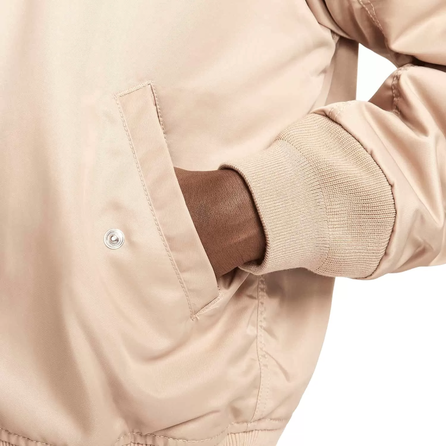 FC Barcelona presentation bomber jacket 2023 desert beige - Nike