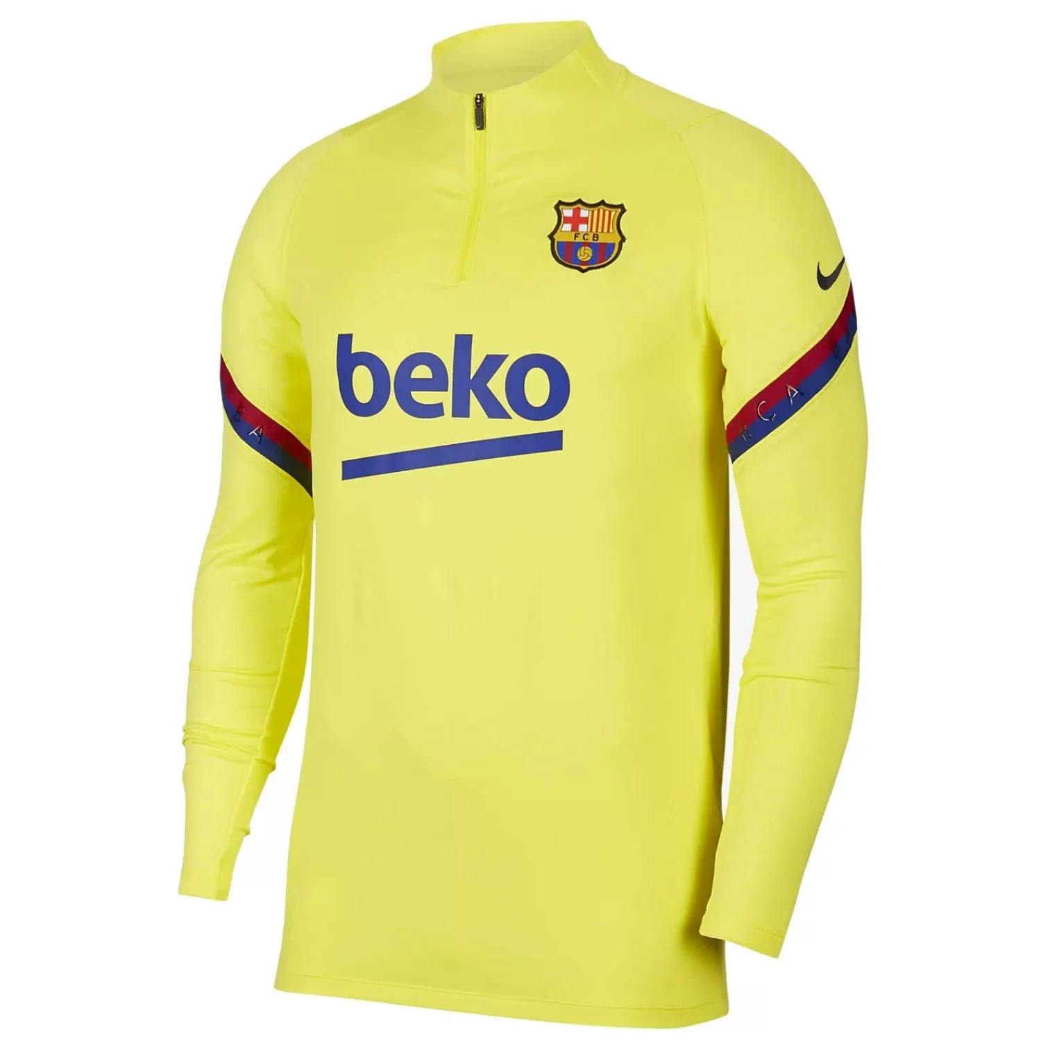 FC Barcelona soccer training technical sweat top 2020 - Nike