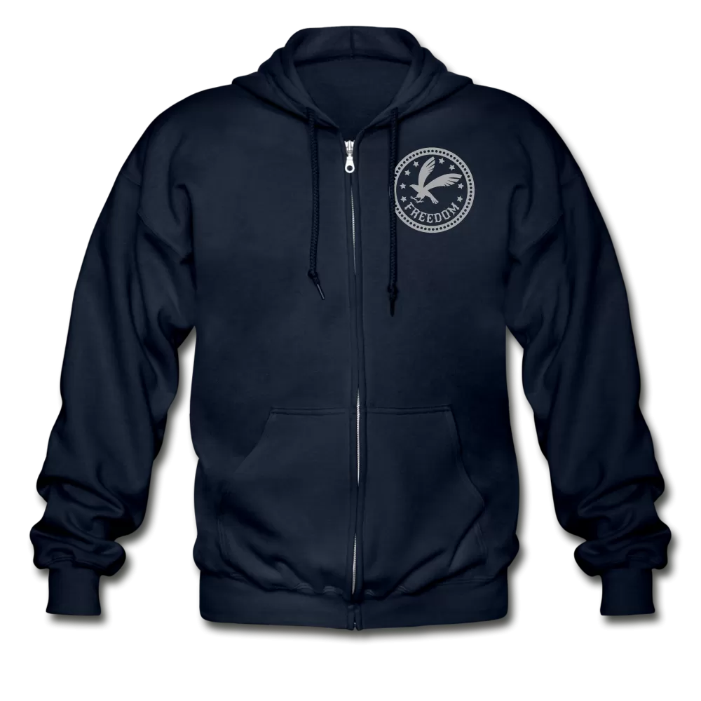 Freedom Flies Zip Up  Hoodie