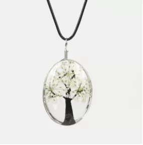 Fresh Accessories - Necklace Tree of Life White