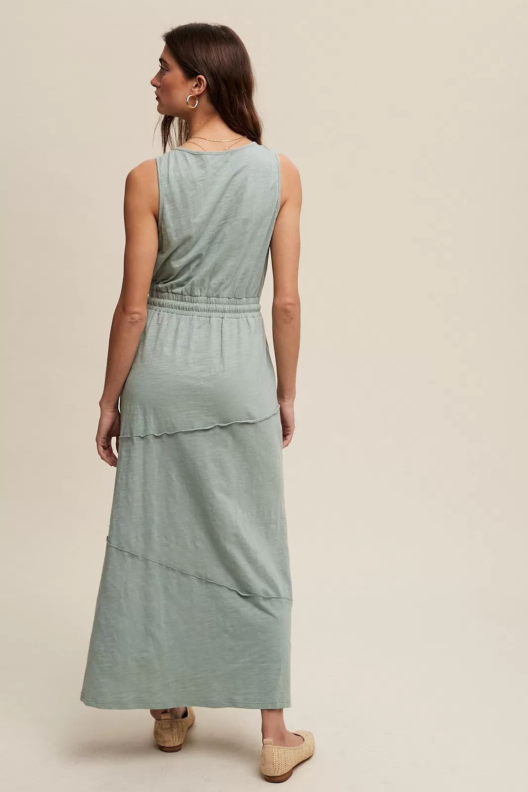 Gabrielle Terry Tank Maxi Dress