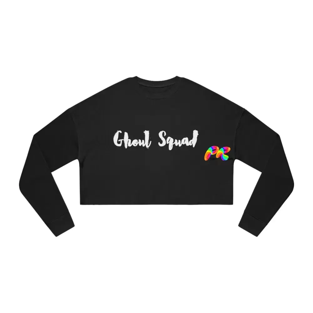 Ghoul Squad Cropped Sweatshirt