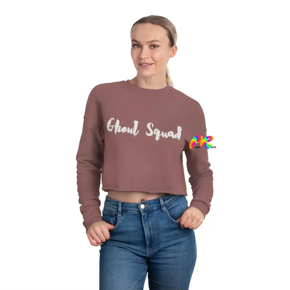 Ghoul Squad Cropped Sweatshirt