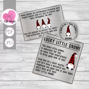 Gnome Printables - PDF, JPEG Printable Files