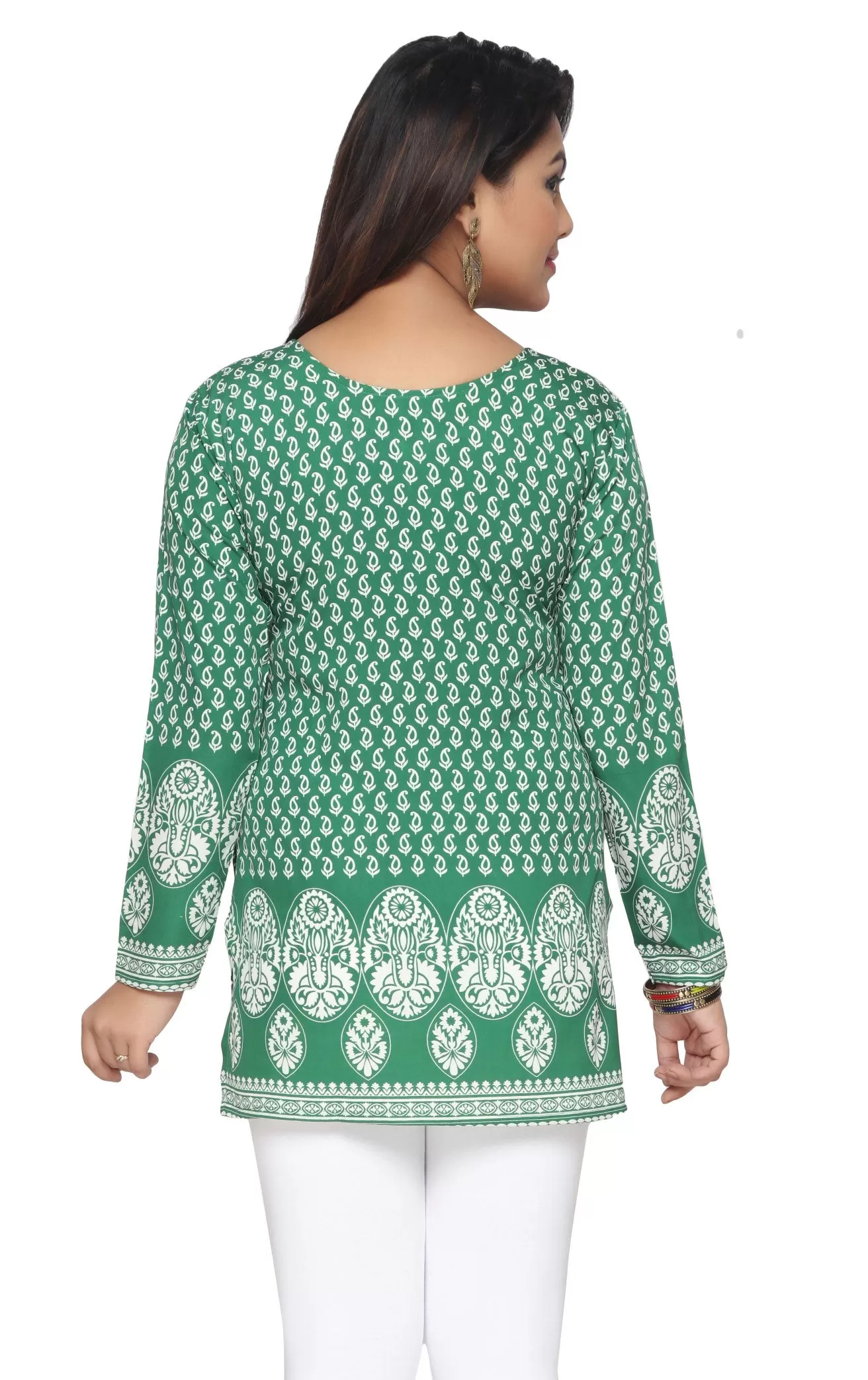 Green Indian Kurti for Women – Stylish and Elegant Ethnic Top