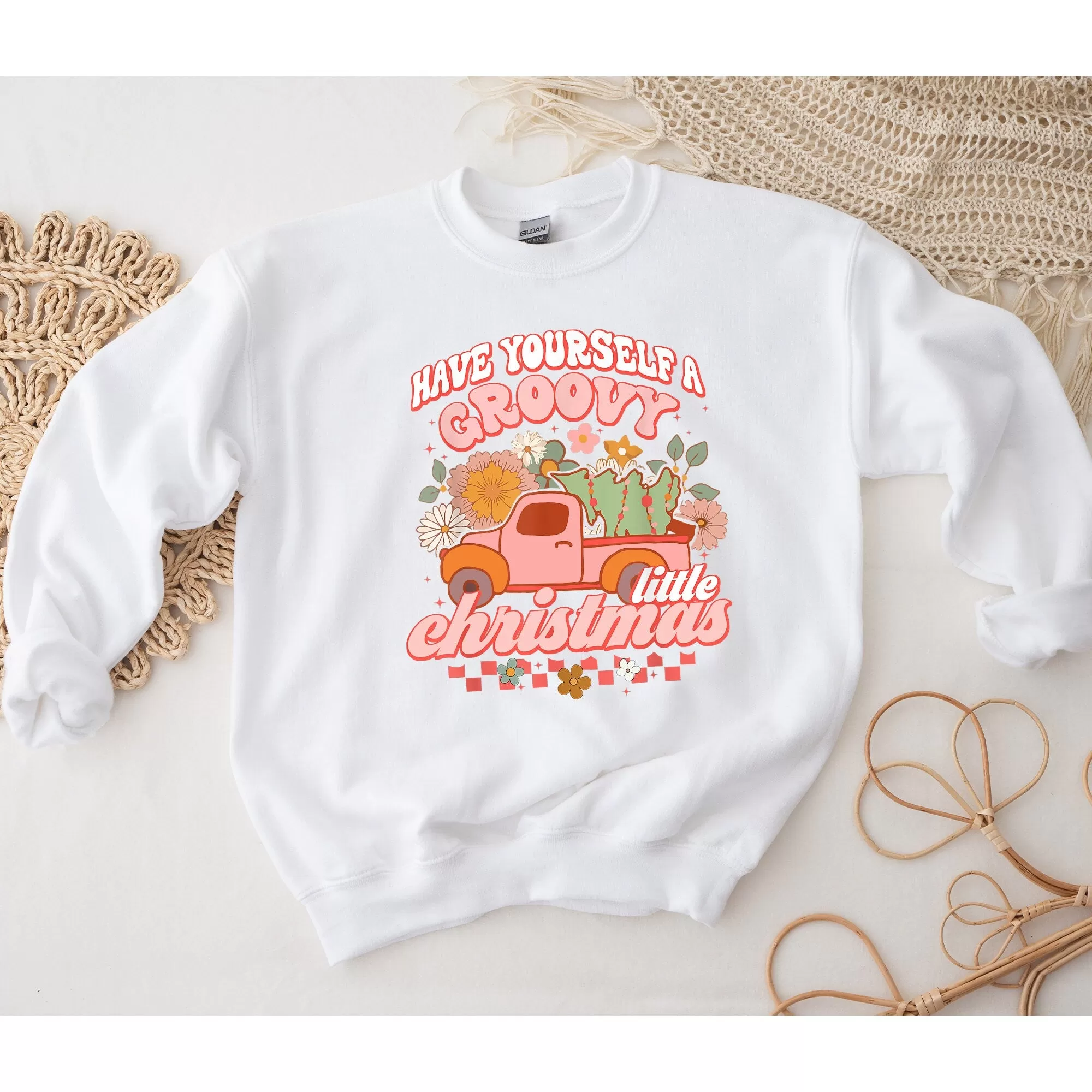 Groovy Christmas Sweatshirt