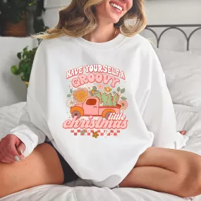 Groovy Christmas Sweatshirt