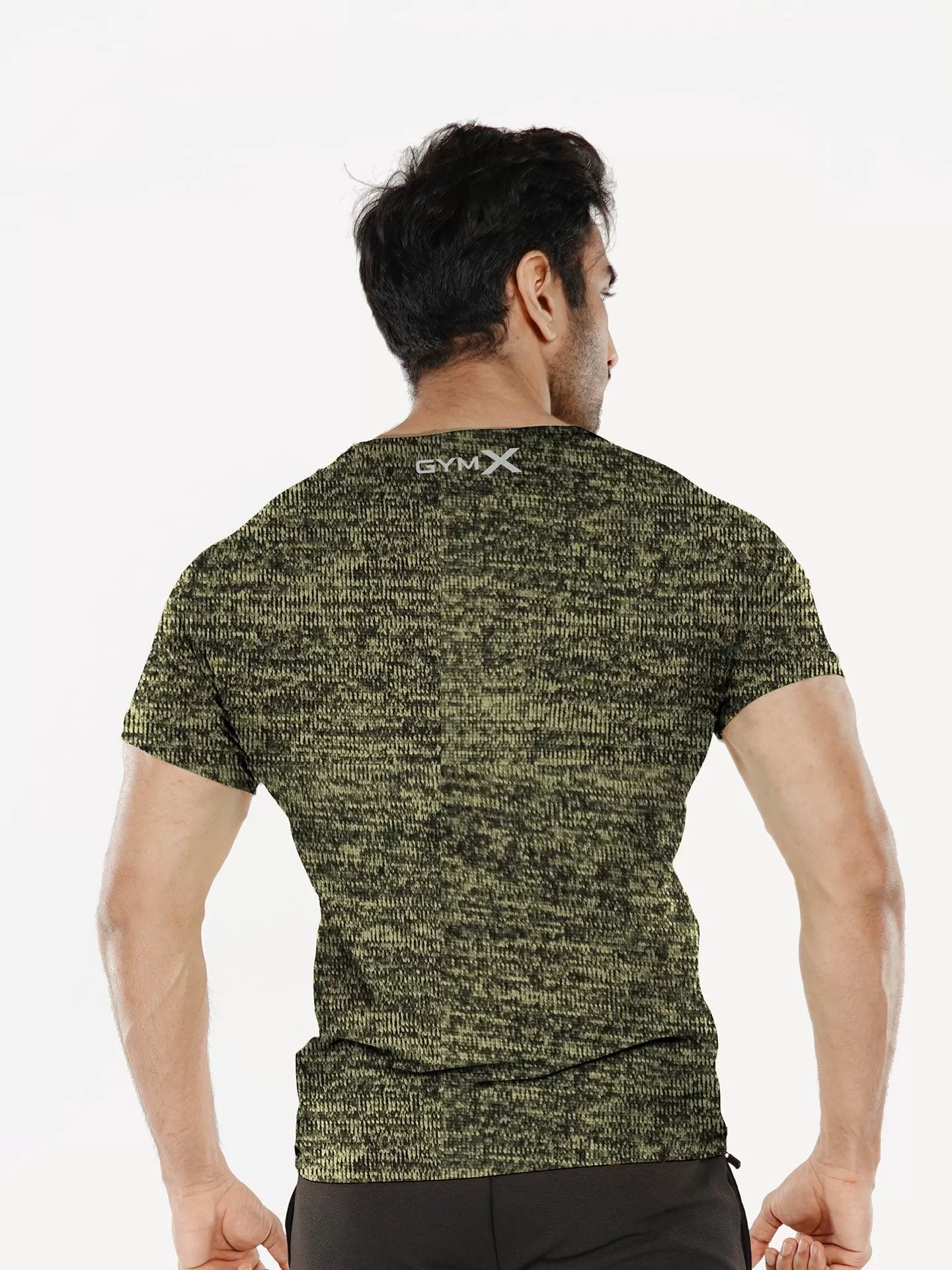 GymX Lime Green Tee- Alpha Prime (Compression Fit)- Sale