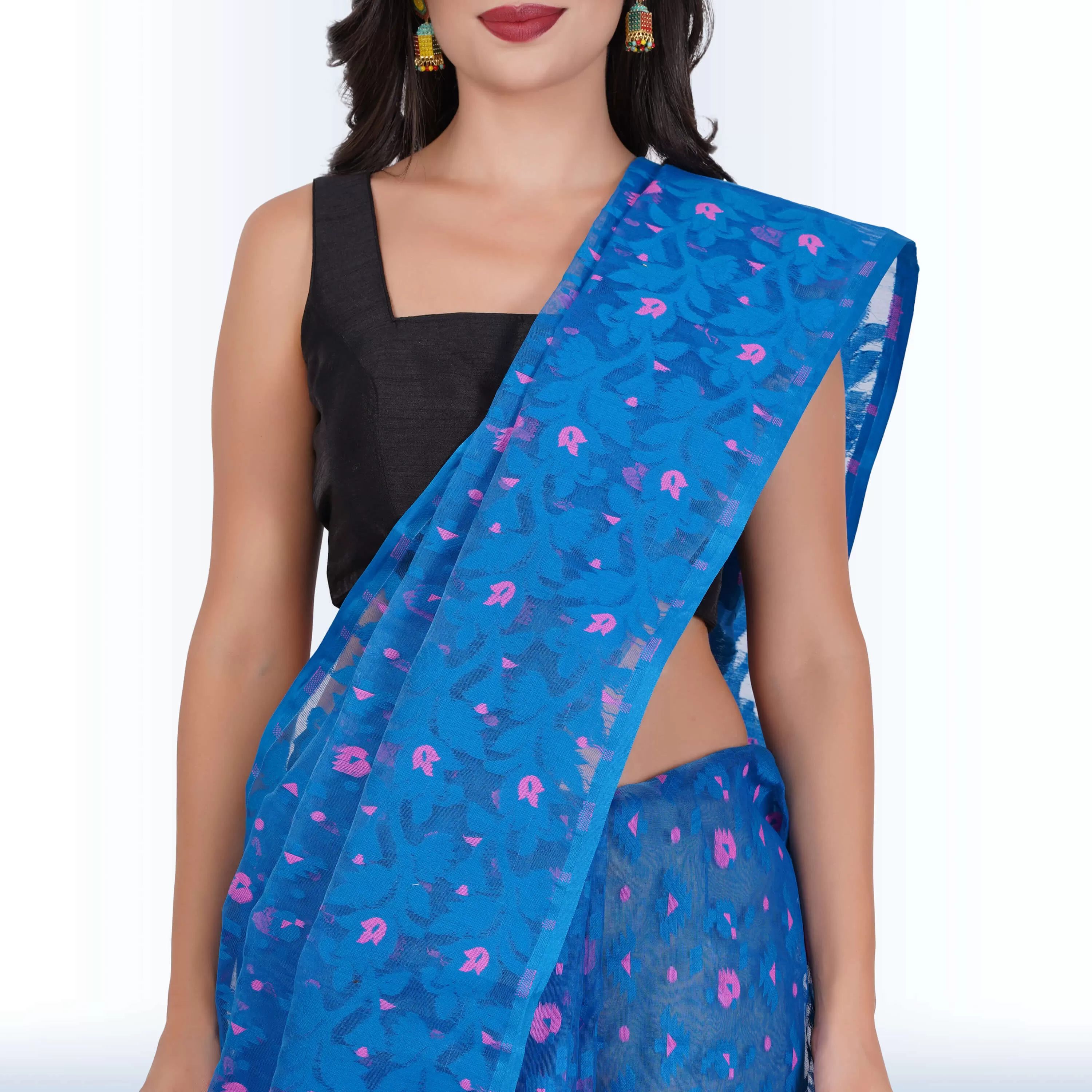 Handmade Jamdani Cotton Sarees