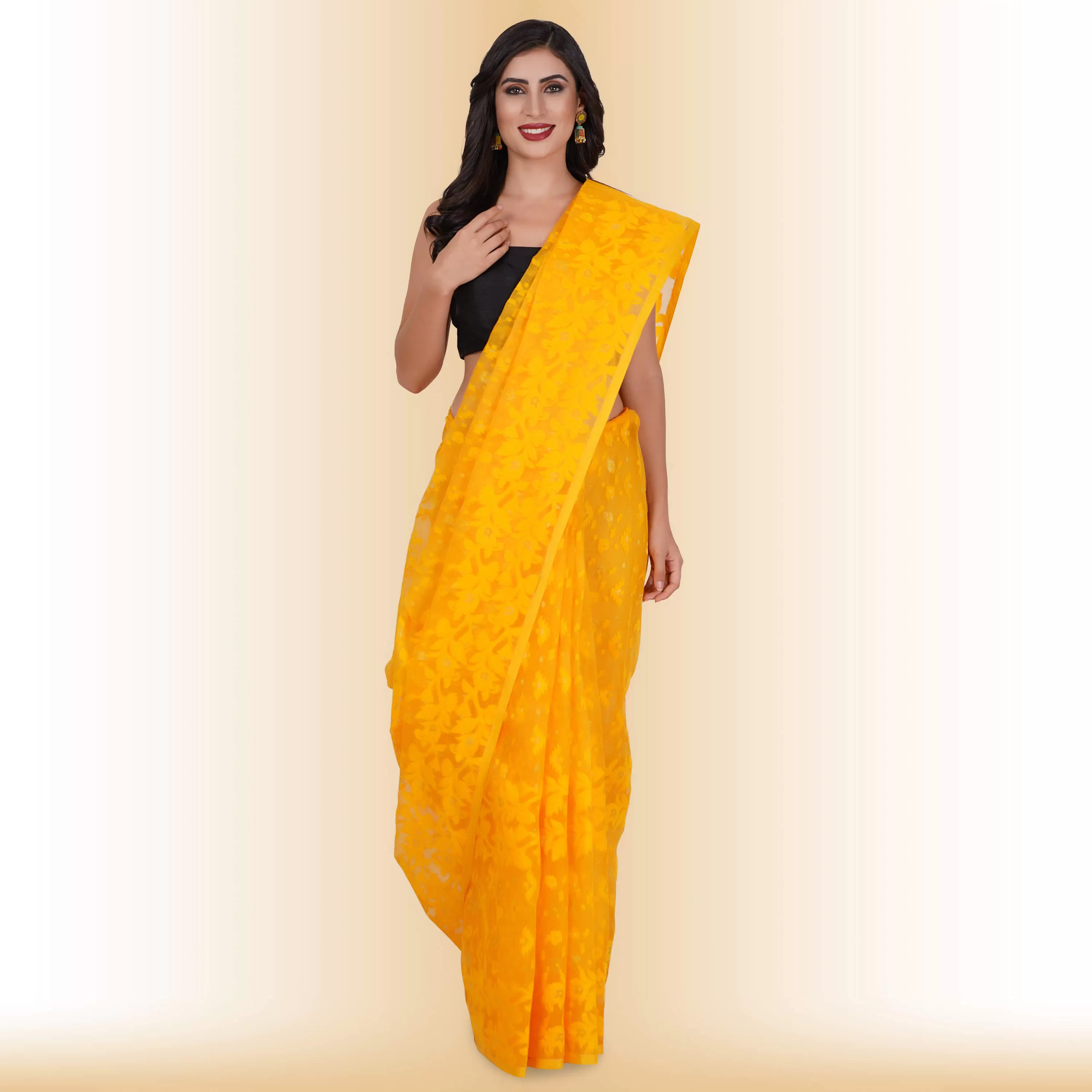 Handmade Jamdani Cotton Sarees