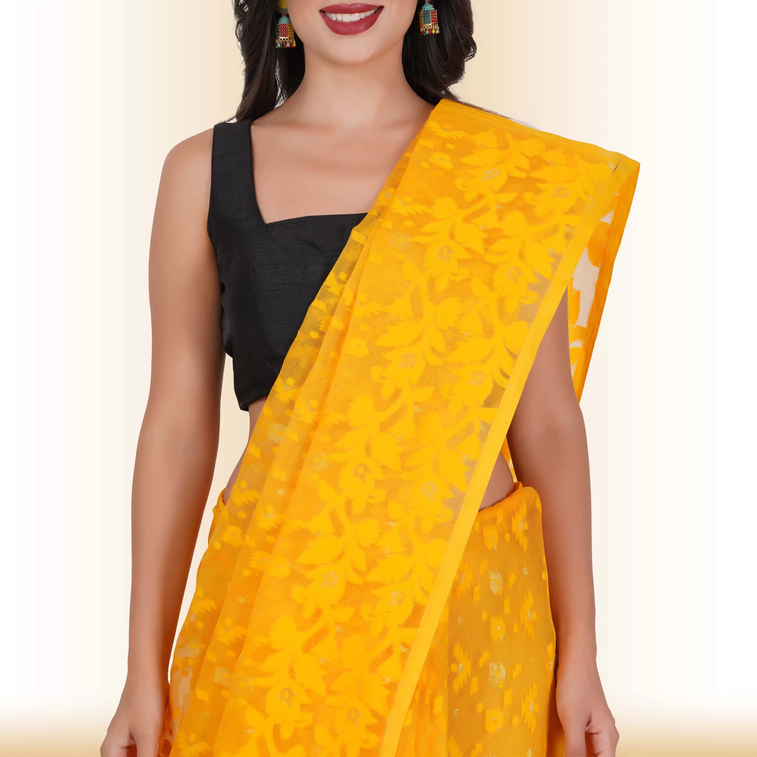 Handmade Jamdani Cotton Sarees