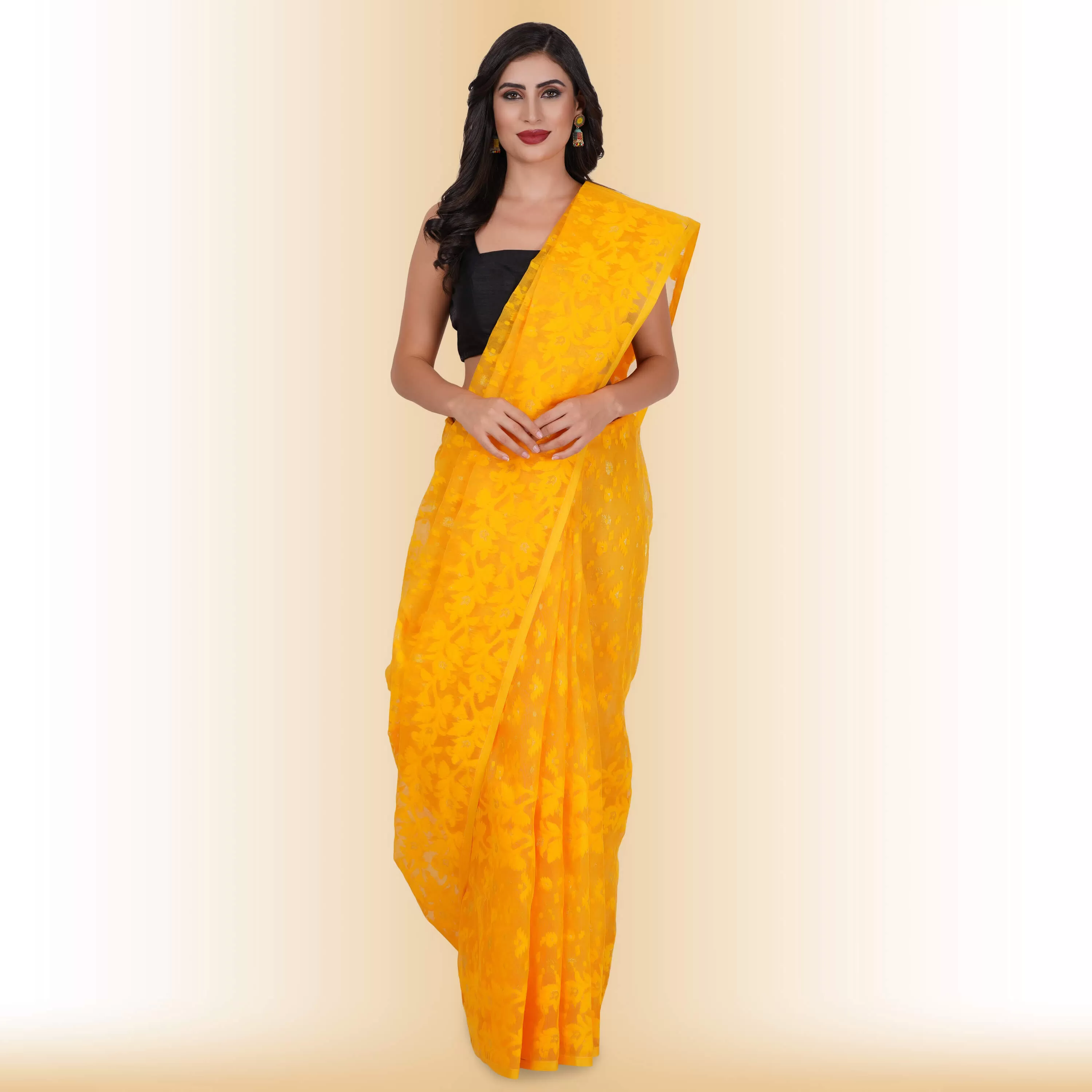 Handmade Jamdani Cotton Sarees