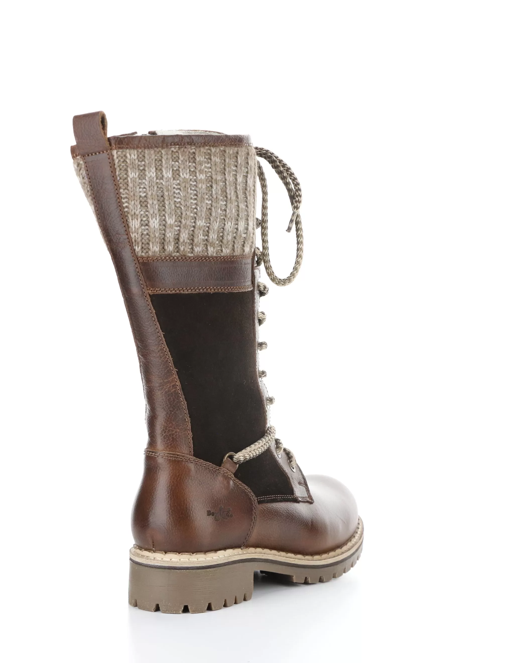 HAVEN BRANDY/COFFEE/TAUPE Round Toe Boots