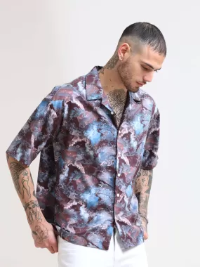 Hawaiian Island Oversized Shirt