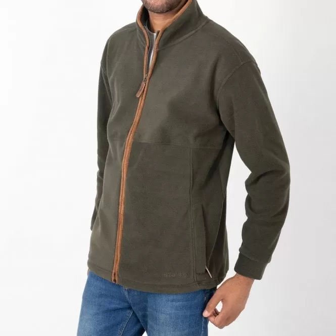 Hazy Blue Finley Mens Full Zip Fleece Jacket