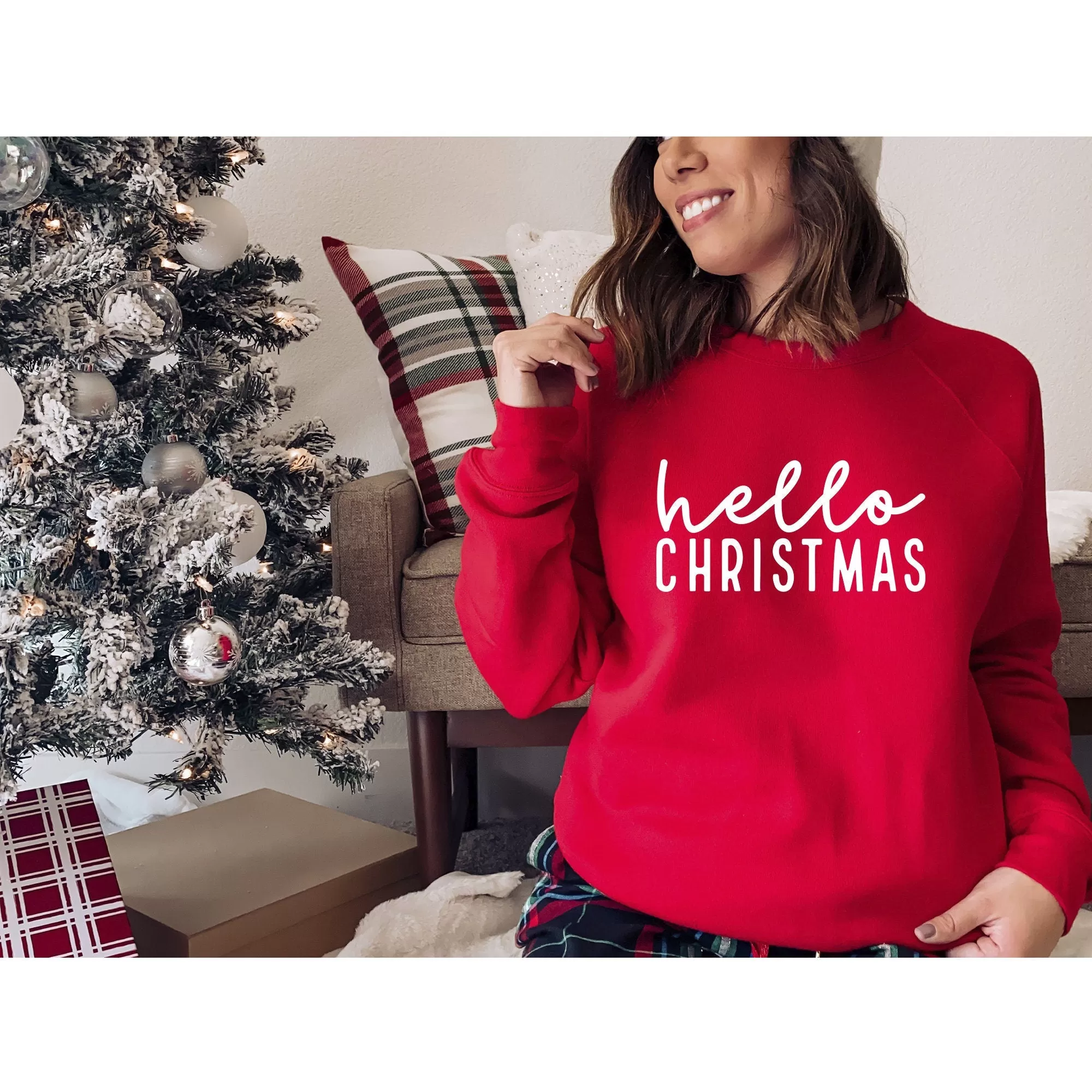 Hello Christmas Sweatshirt