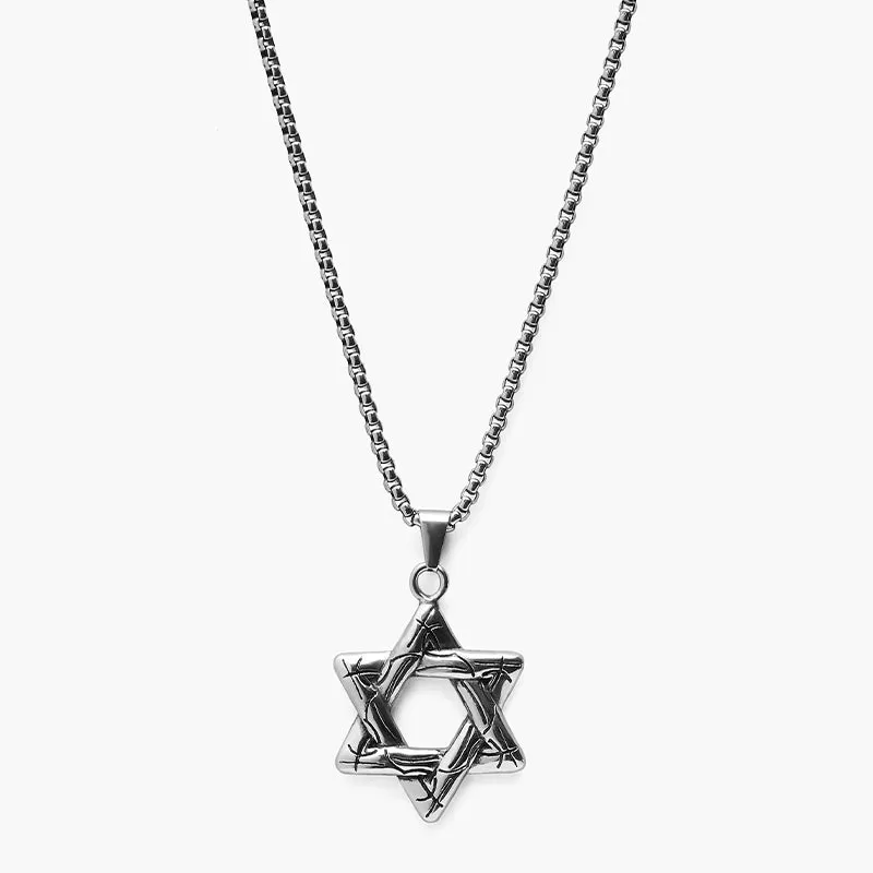 HEXAGONAL STAR PENDANT