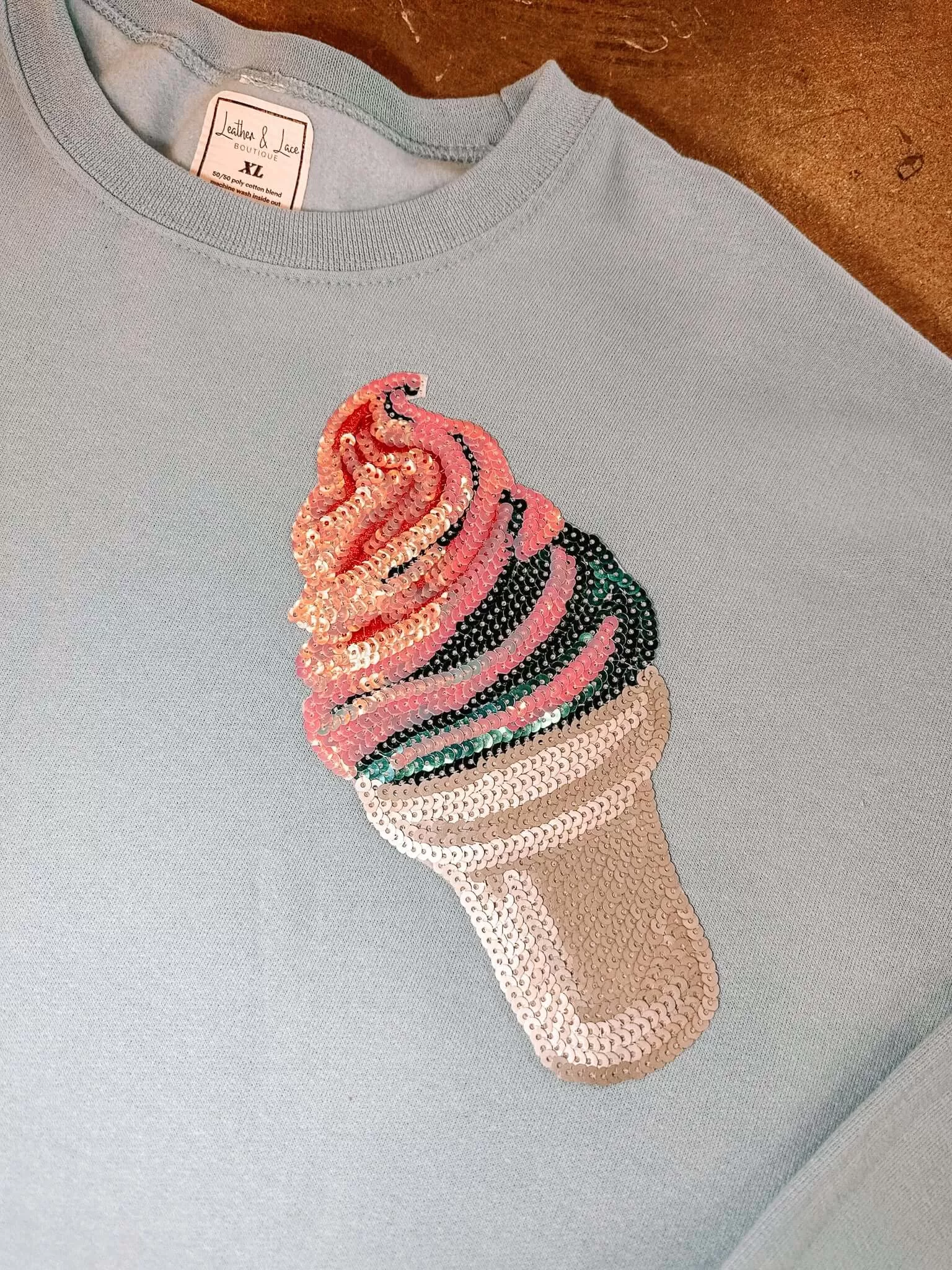 Ice Cream Queen Graphic Sweatshirt