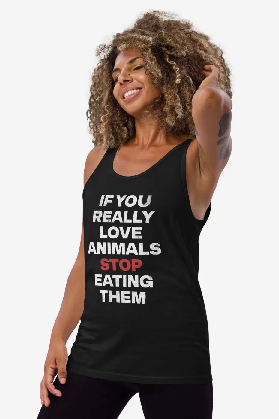 If You Really Love Animals - Unisex Tank Top