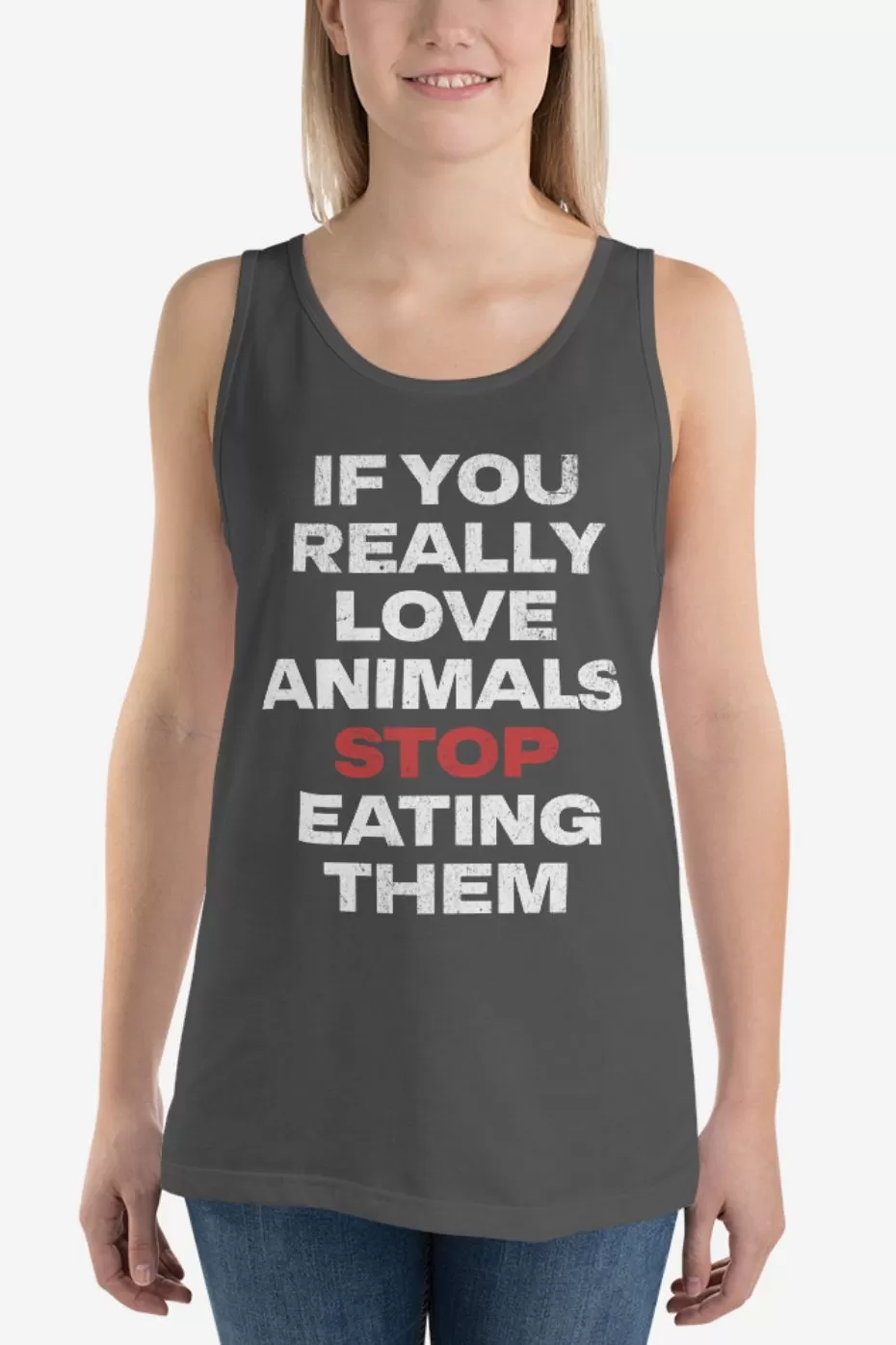 If You Really Love Animals - Unisex Tank Top