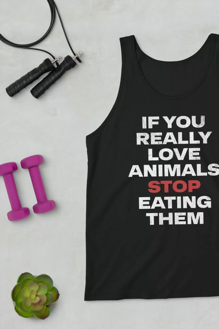 If You Really Love Animals - Unisex Tank Top