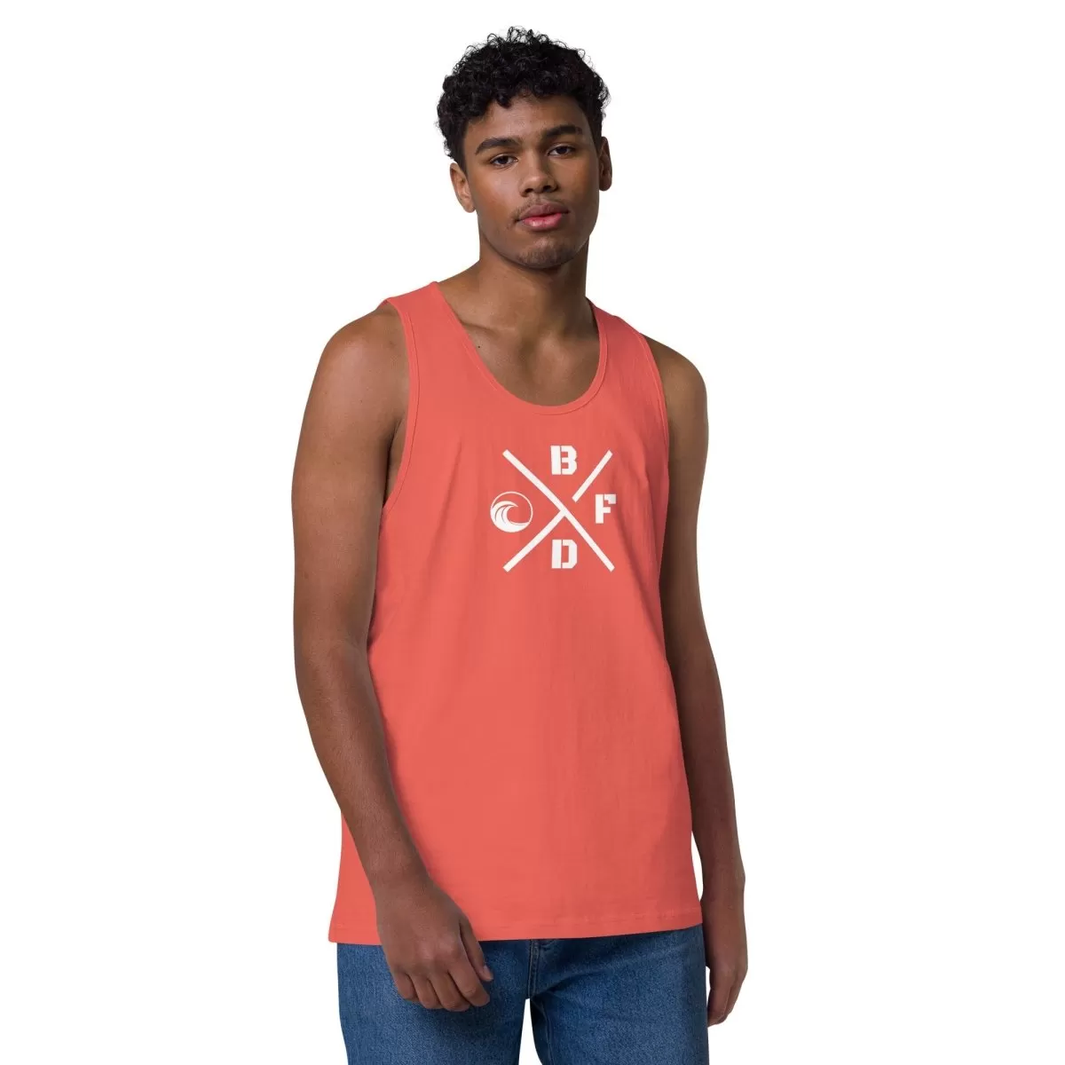 Initials Squared Tank Top XT