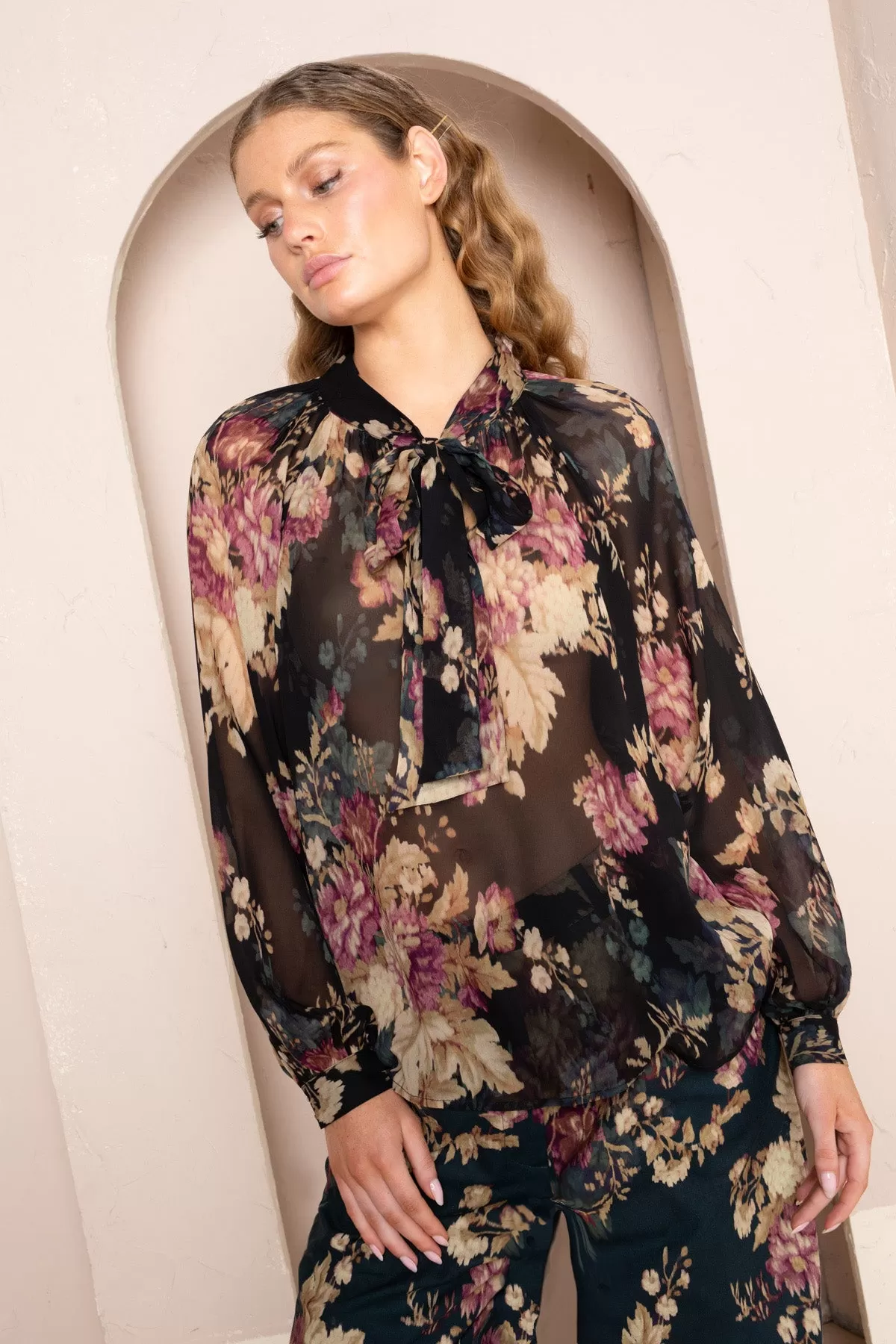 Kachel -  Zina Blouse - Cosmos